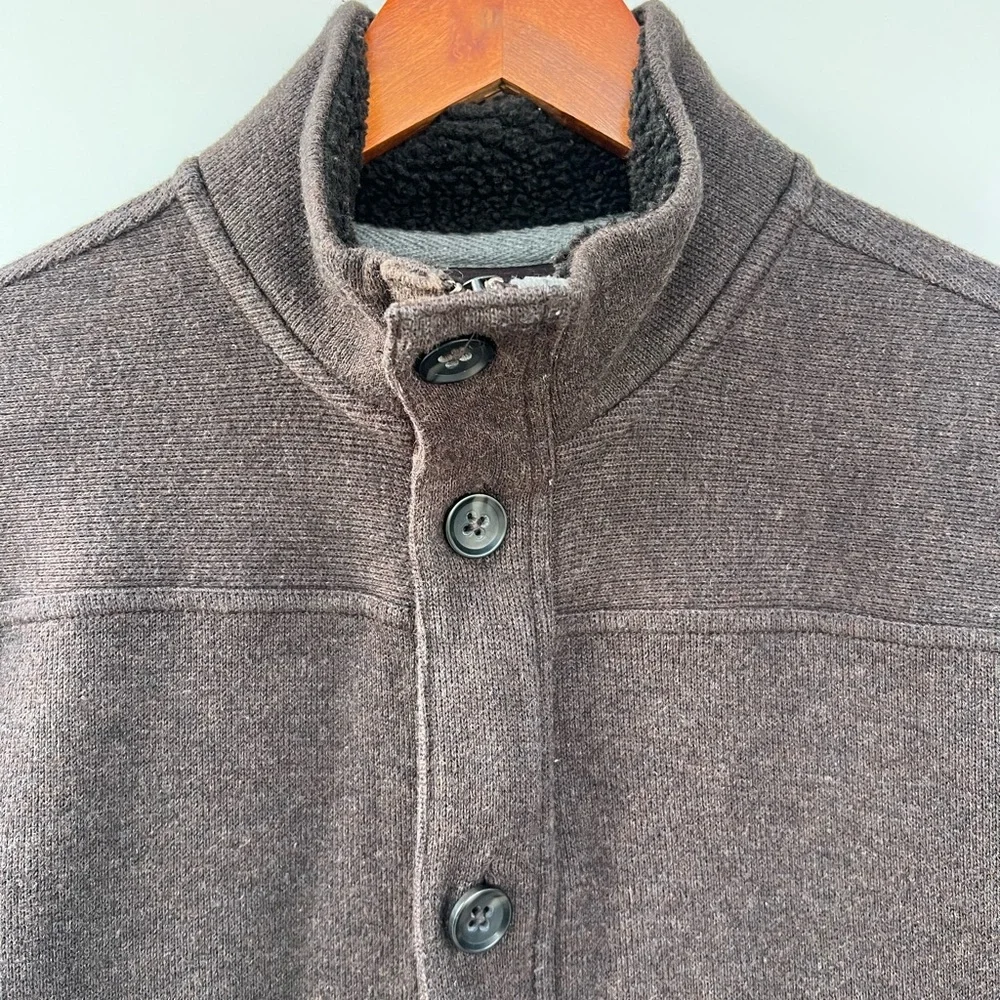 Banana Republic Taupe‎ Zip-Up Jacket Size L
